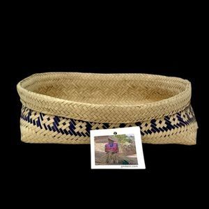 Globein Weave Basket Handwoven by Paulina Melina Mendoza‎ of Mexico
